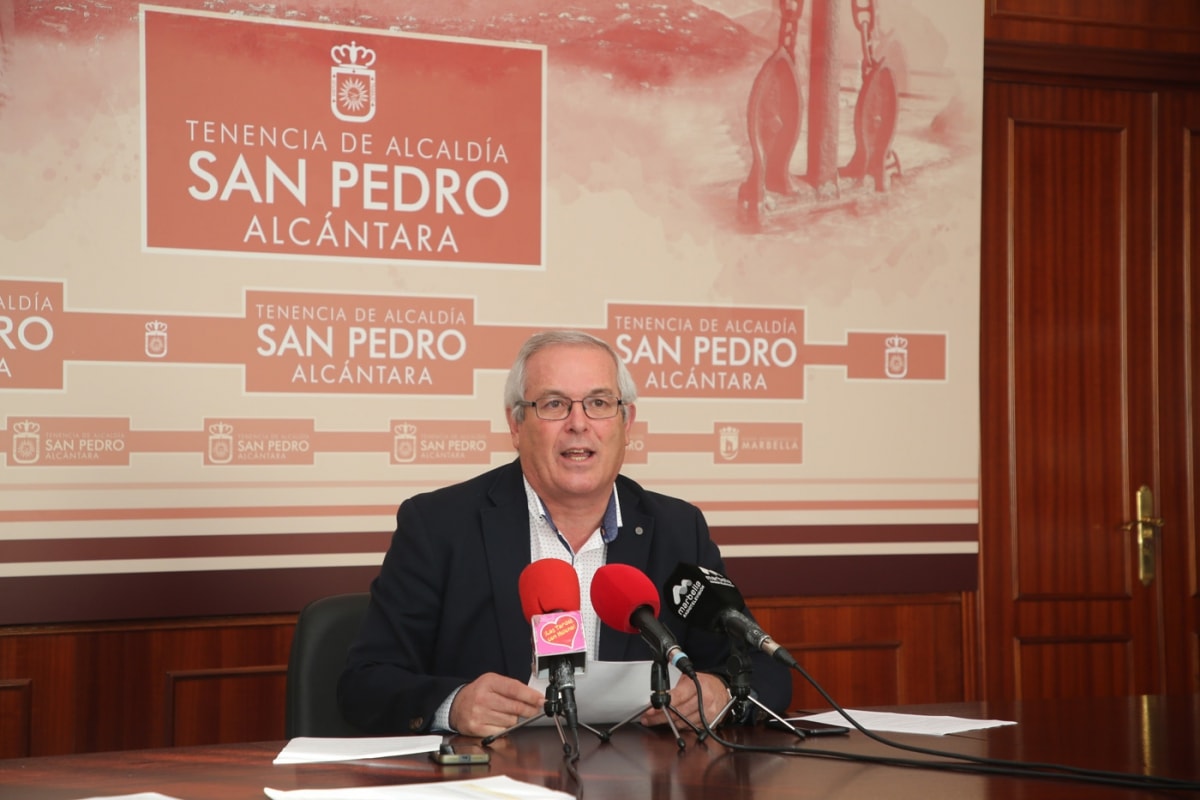 La Tenencia de Alcaldía de San Pedro Alcántara ha invertido 1,3 millones en obras en el último trimestre