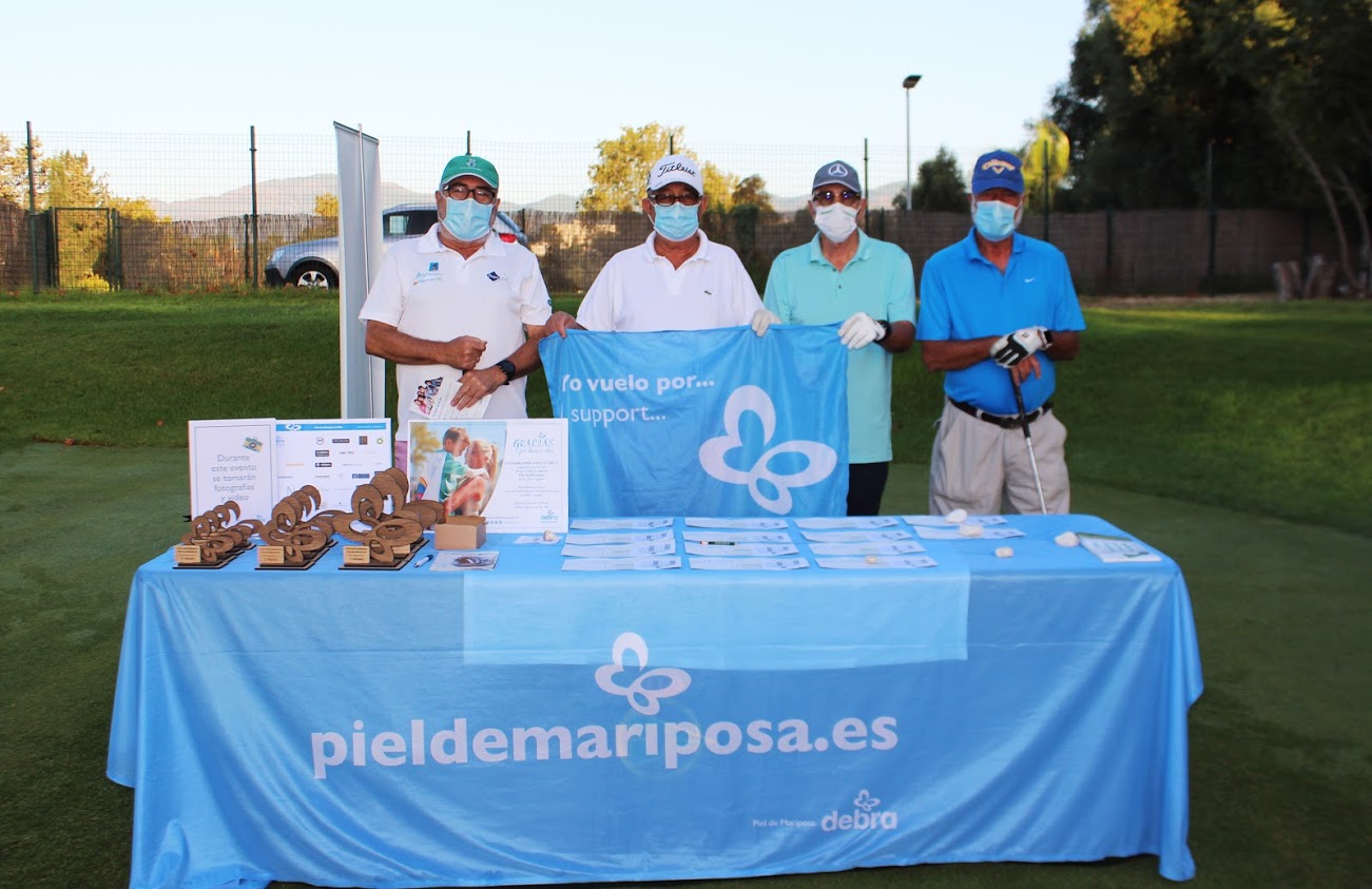 DEBRA Piel de Mariposa recauda 11.630€ en su Torneo de Golf Solidario
