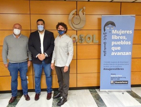 Acosol y la Fundacion Vicente Ferrer construiran estructuras hidricas