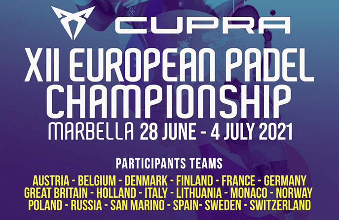 Campeonato Europa Padel Marbella