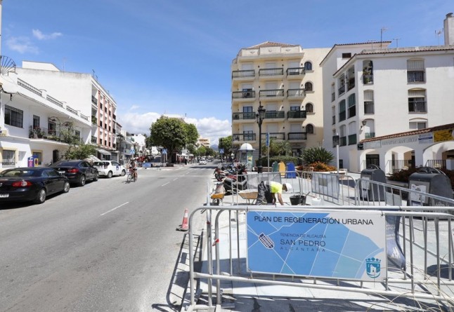 Obras en San Pedro
