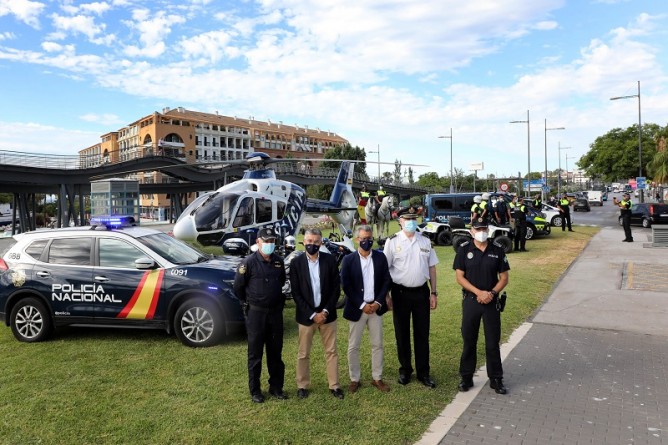 400 efectivos de Policia Local para un verano tranquilo en Marbella