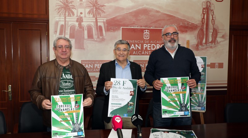 Presentación del programa del Día de Andalucía en San Pedro