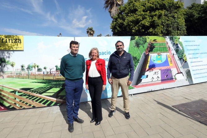 construcción de un espacio socio deportivo en Nueva Andalucía