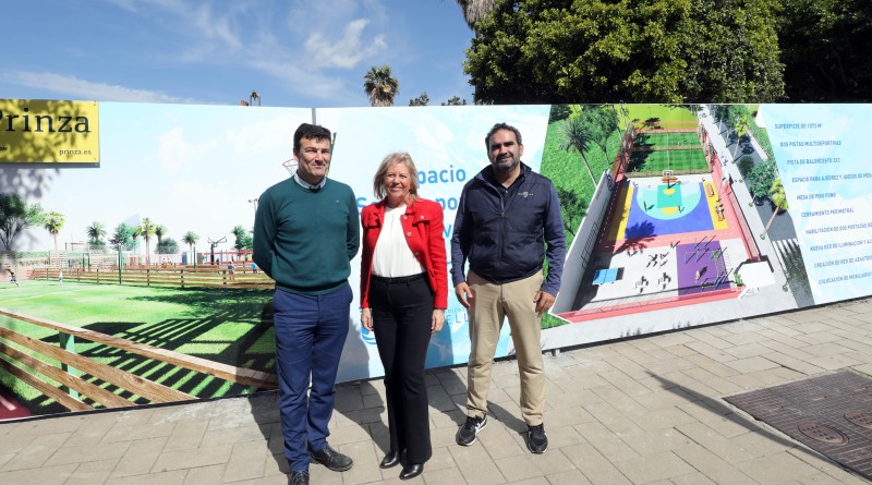 construcción de un espacio socio deportivo en Nueva Andalucía